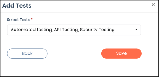 confirmation to add tests