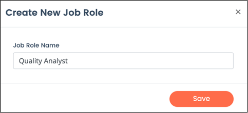 job role name