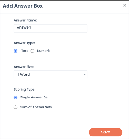 answerbox setting