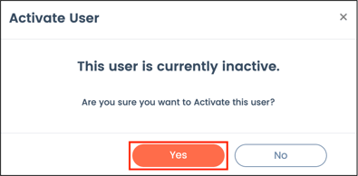 activate user