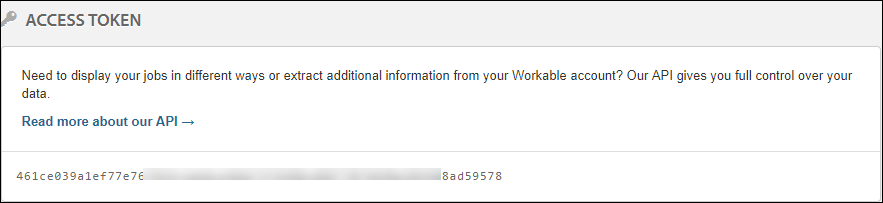 Access Token- Workable-iMocha-Integration