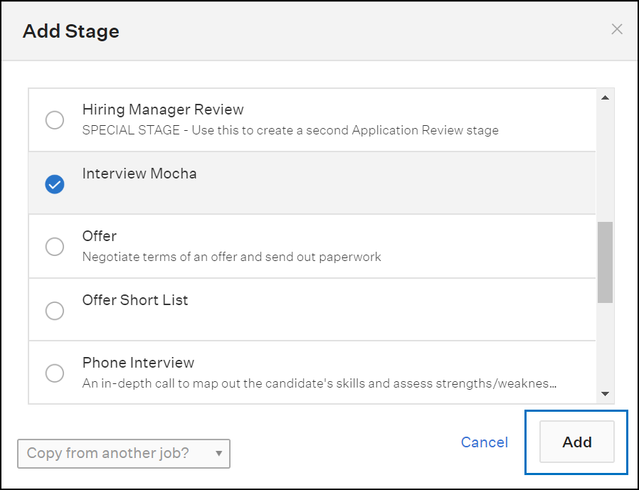 Application review stage – Greenhouse Support