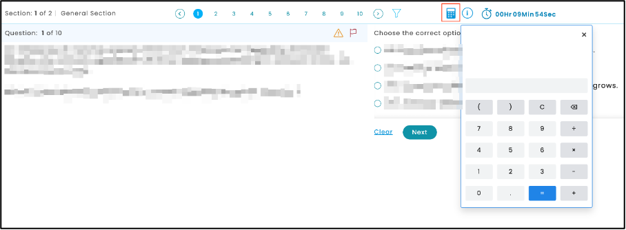 assessment window